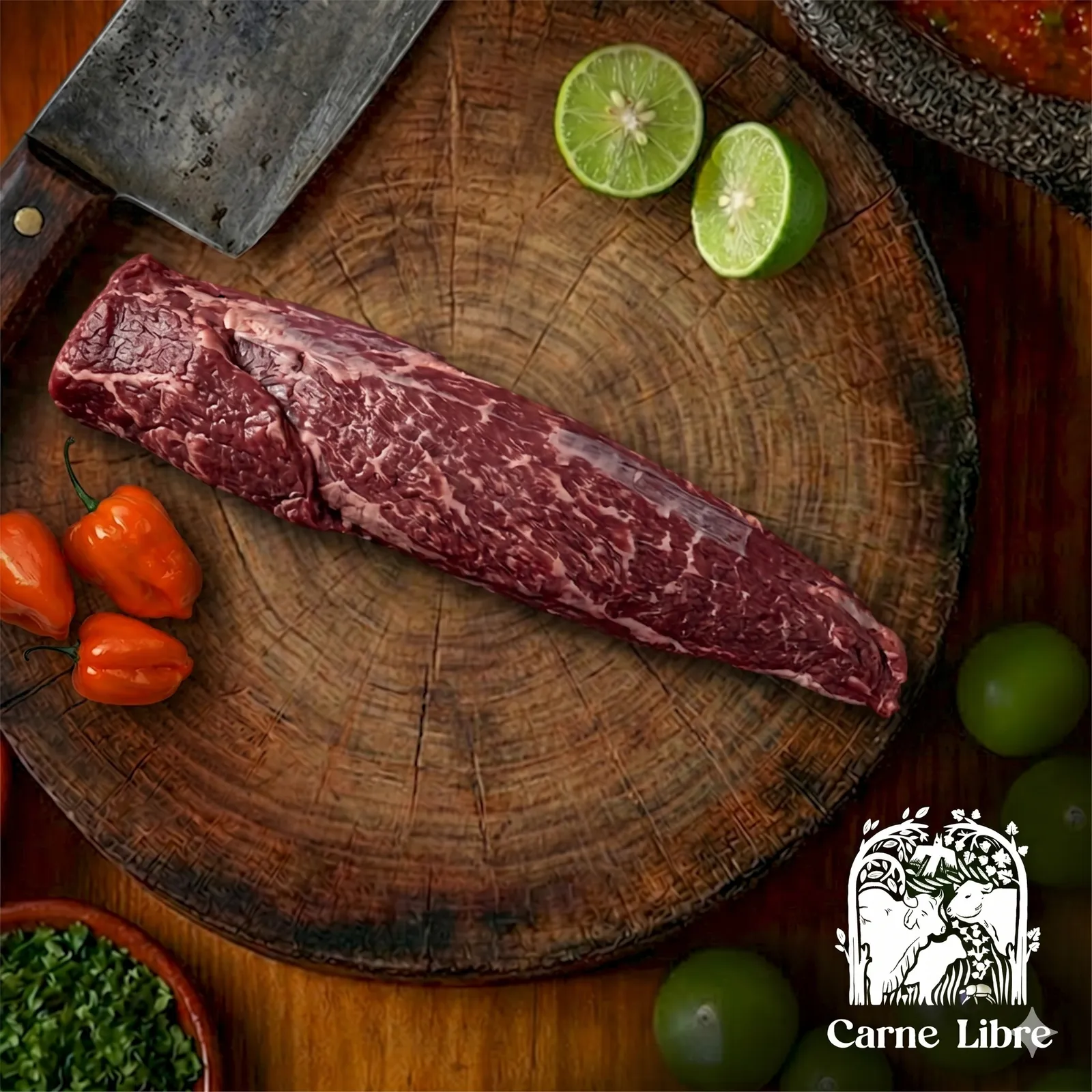 Filete en caña